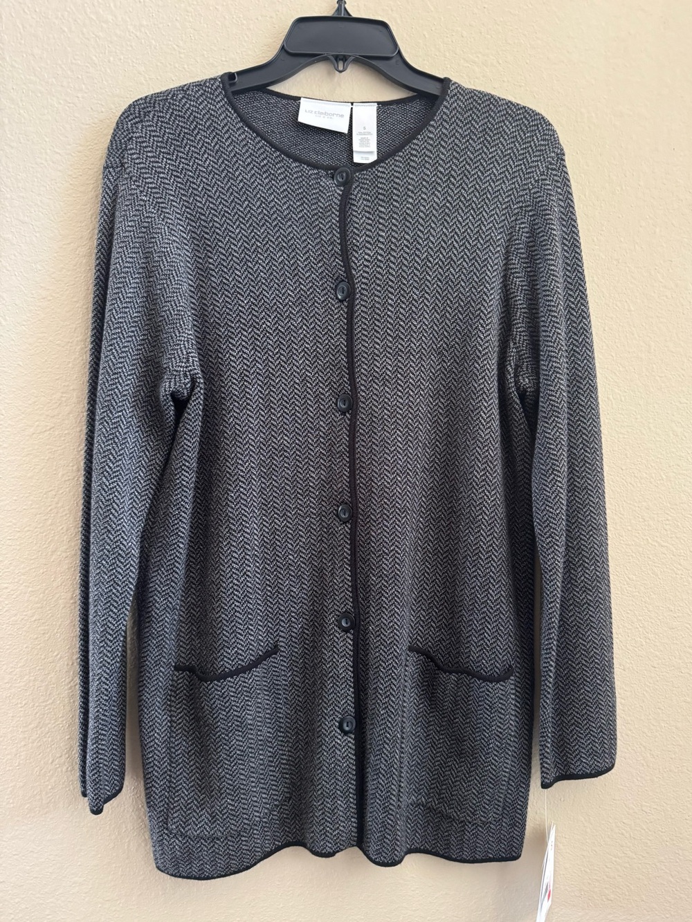 Liz Claiborne Liz and Co. Knit Jacket